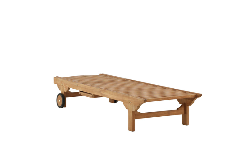 Sonnenliege Balo Natur Teak in Farbe von kommodly