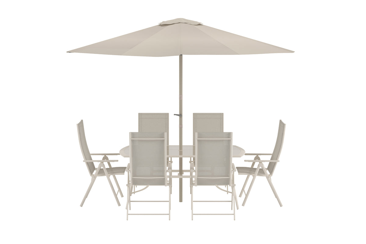 Gartentisch-Set Nove in Farbe von kommodly
