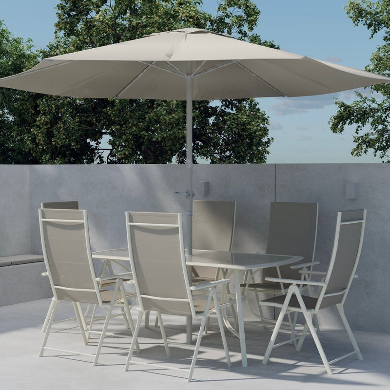 Gartentisch-Set Nove in Farbe Beige von kommodly