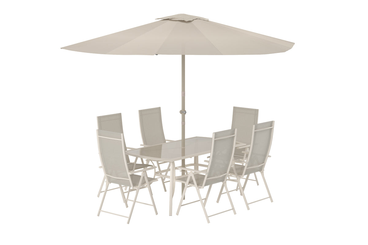 Gartentisch-Set Nove in Farbe von kommodly