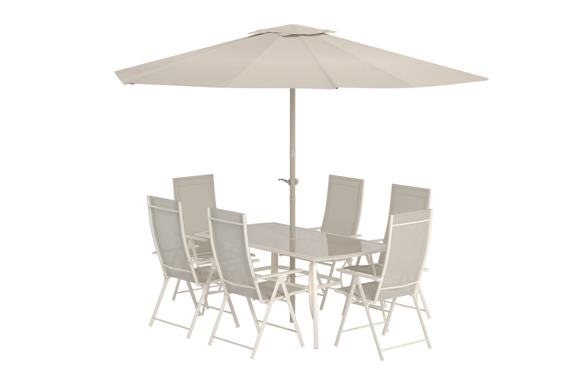 Gartentisch-Set Nove in Farbe von kommodly