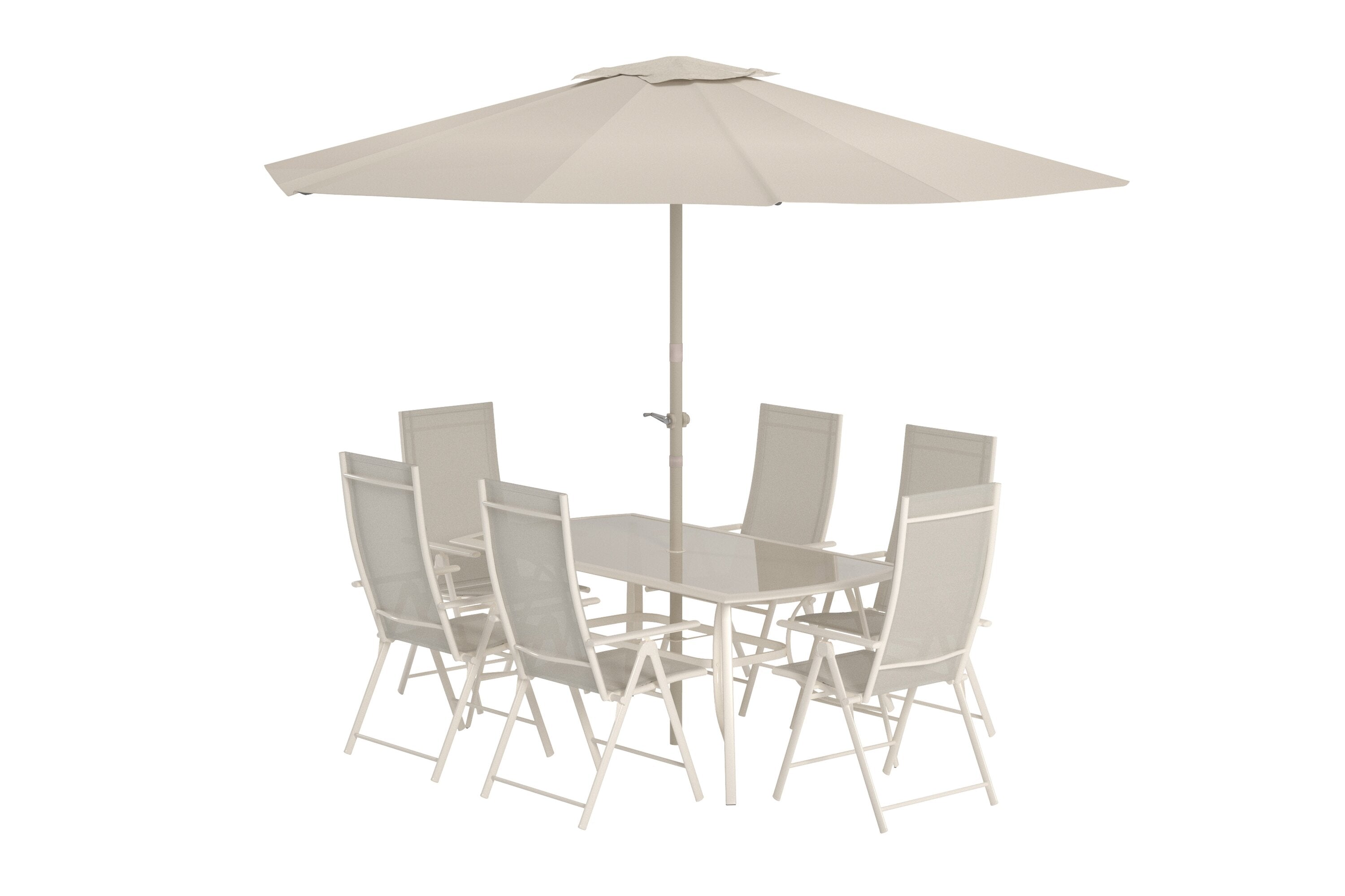 Gartentisch-Set Nove in Farbe von kommodly