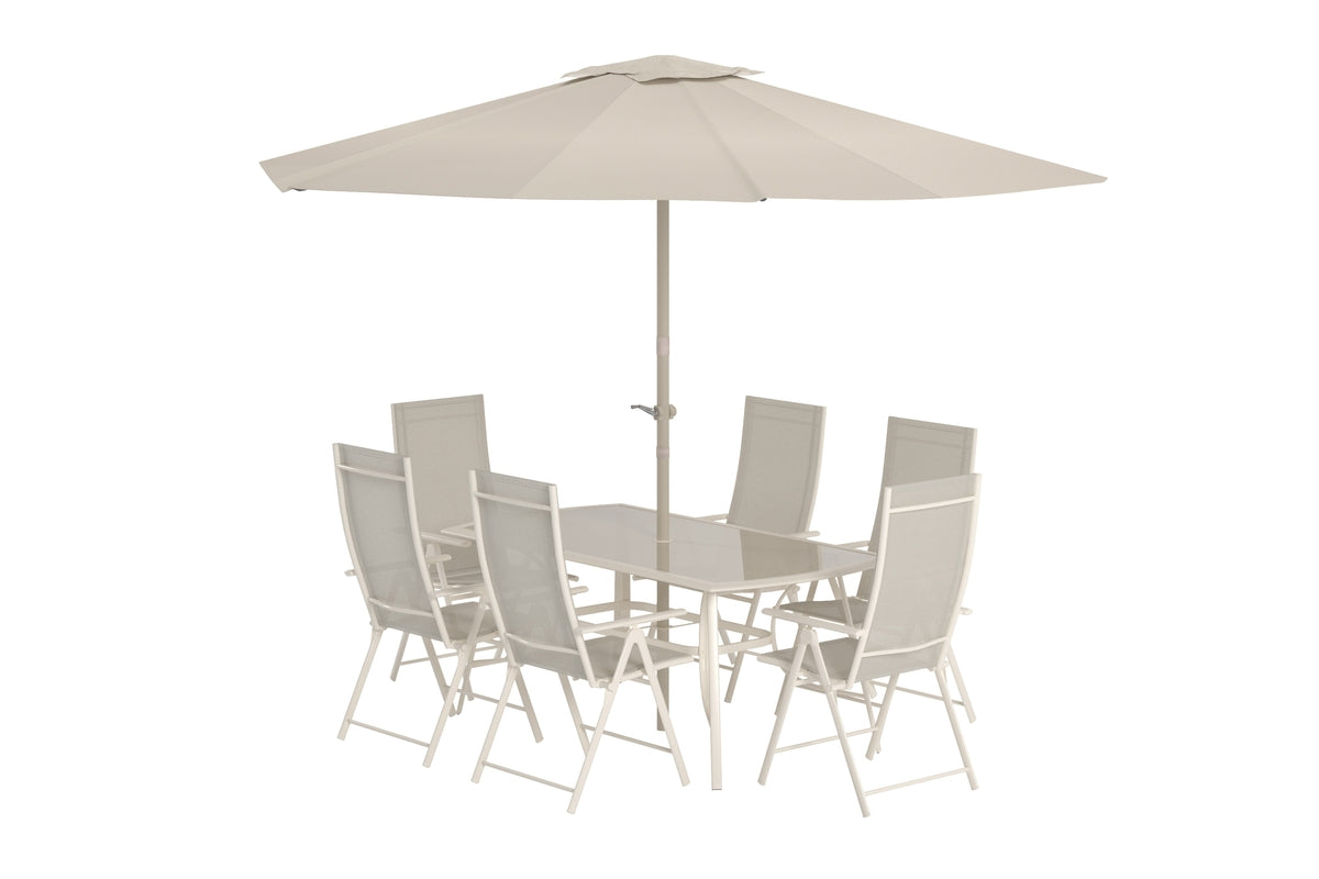 Gartentisch-Set Nove in Farbe von kommodly