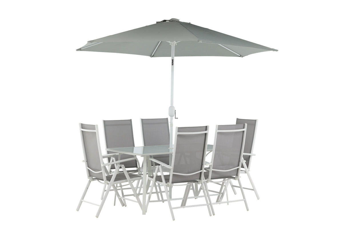 Gartentisch-Set Nove in Farbe von kommodly