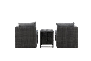 Lounge-Set Diko Schwarz in Farbe von kommodly