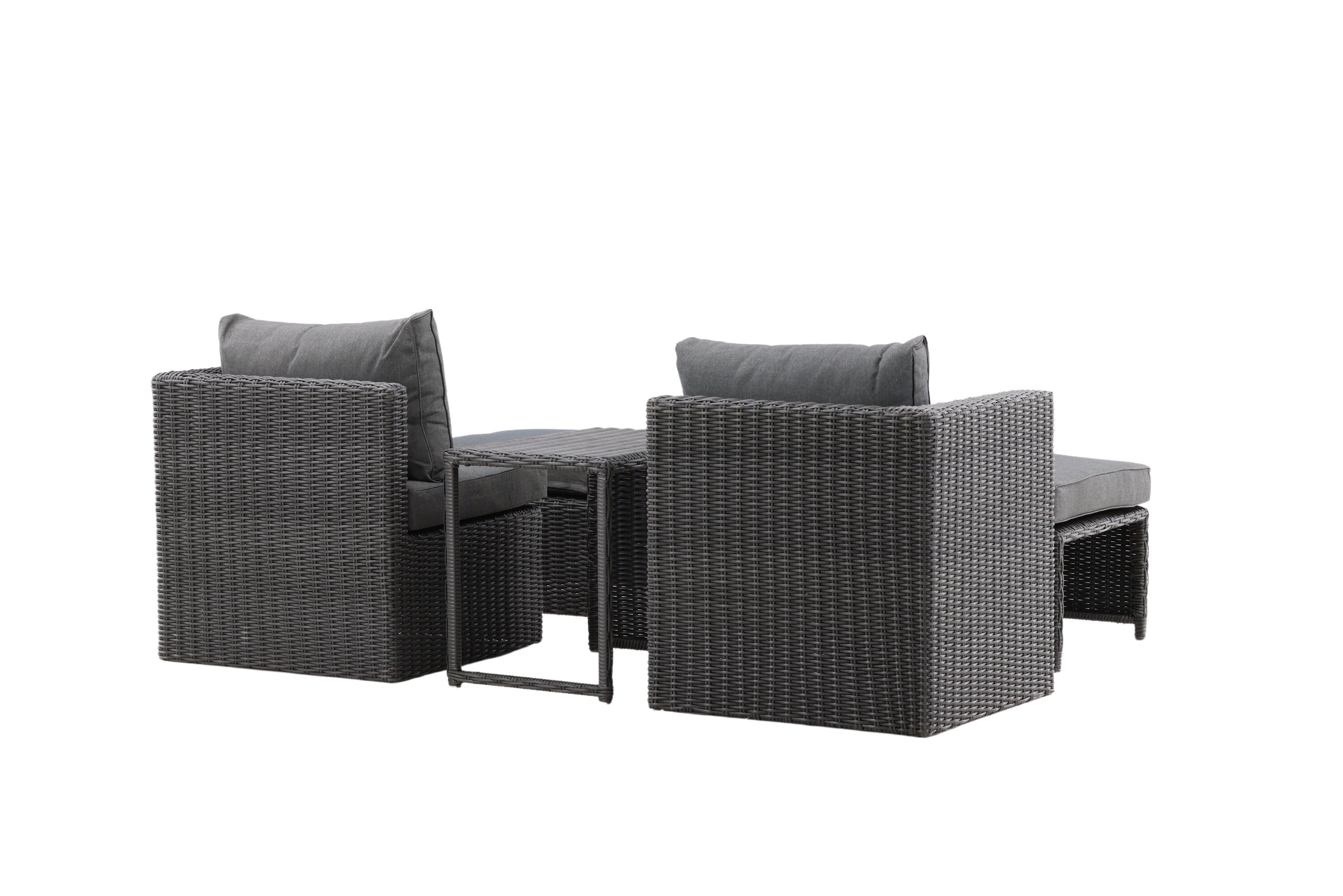 Lounge-Set Diko Schwarz in Farbe von kommodly