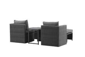Lounge-Set Diko Schwarz in Farbe von kommodly