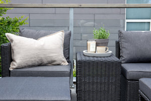 Lounge-Set Diko Schwarz in Farbe von kommodly
