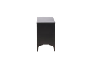 TV-Lowboard Taro Schwarz in Farbe von kommodly