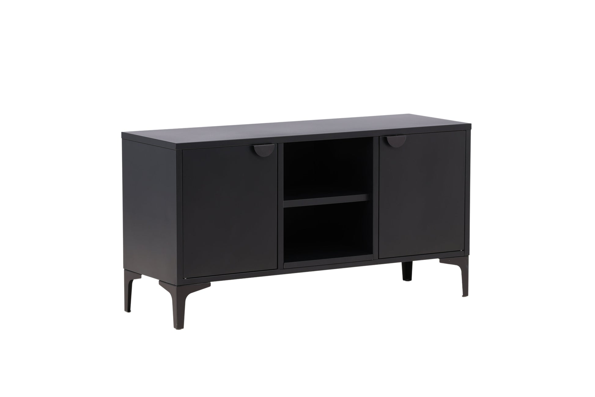 TV-Lowboard Taro Schwarz in Farbe von kommodly