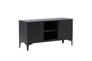 TV-Lowboard Taro Schwarz in Farbe von kommodly