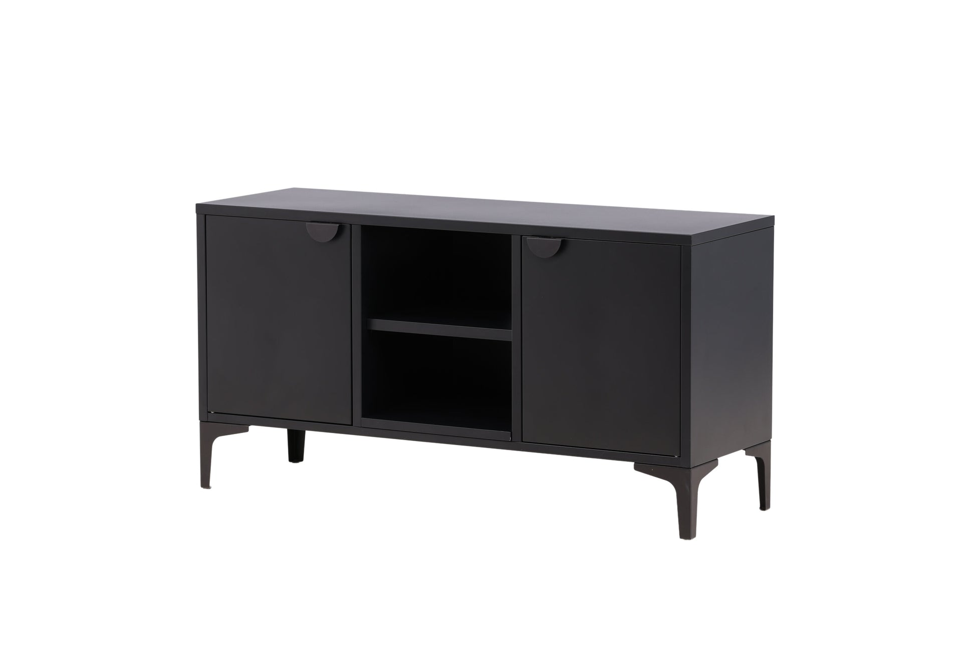 TV-Lowboard Taro Schwarz in Farbe von kommodly