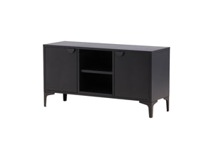 TV-Lowboard Taro Schwarz in Farbe von kommodly