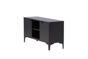 TV-Lowboard Taro Schwarz in Farbe von kommodly