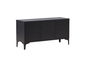 TV-Lowboard Taro Schwarz in Farbe von kommodly
