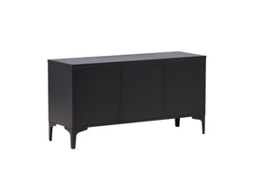 TV-Lowboard Taro Schwarz in Farbe von kommodly