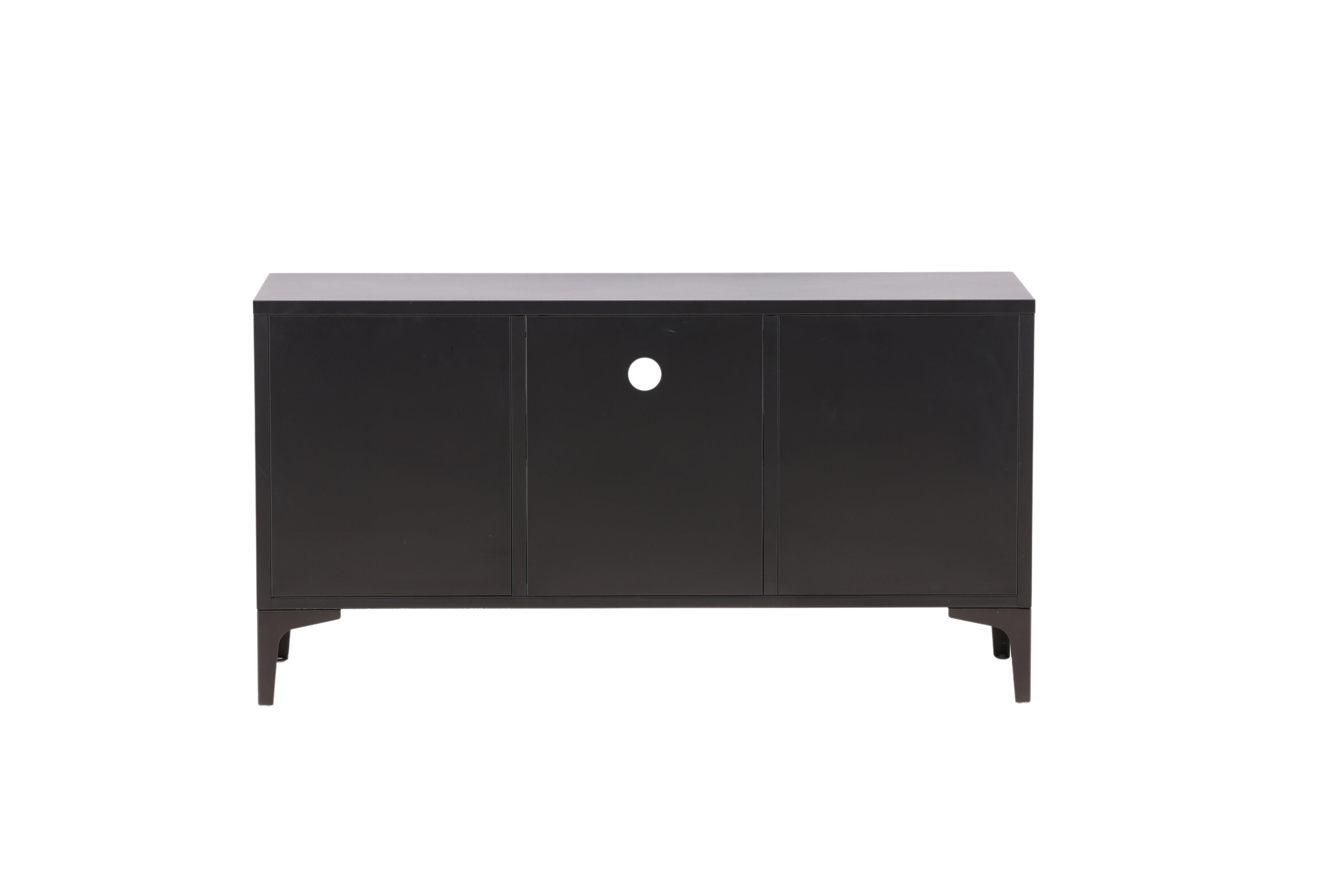 TV-Lowboard Taro Schwarz in Farbe von kommodly