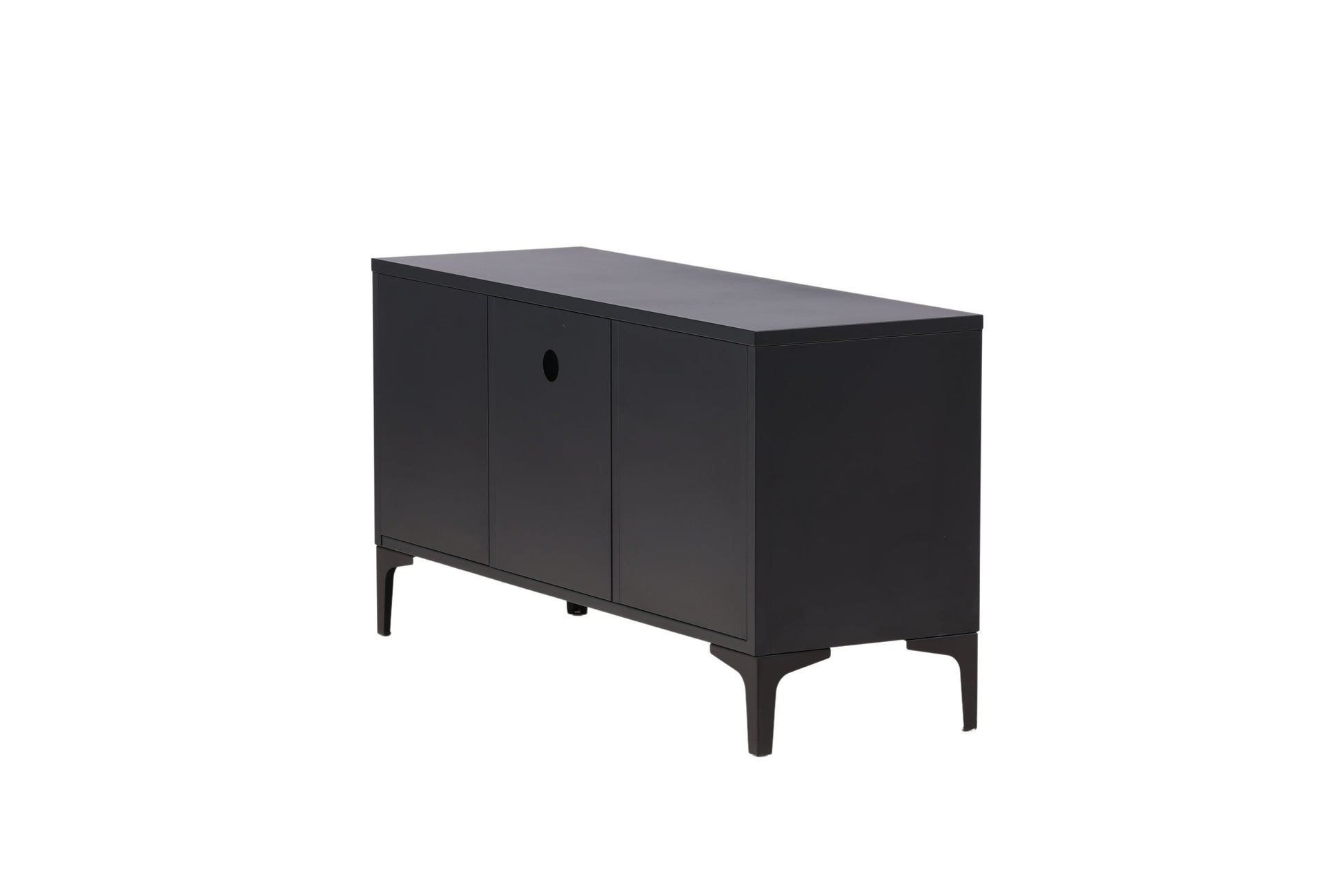 TV-Lowboard Taro Schwarz in Farbe von kommodly