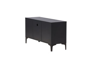 TV-Lowboard Taro Schwarz in Farbe von kommodly