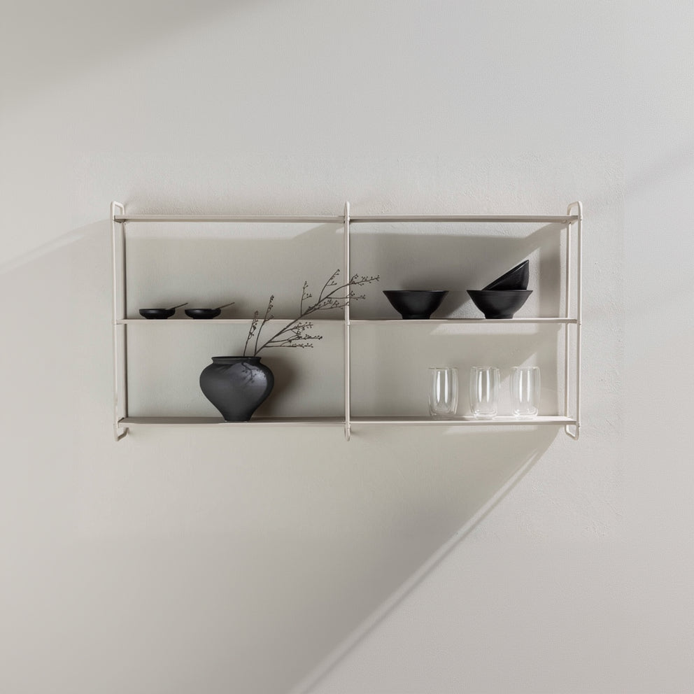 Wandregal Lio M in Farbe Beige von Kommodly