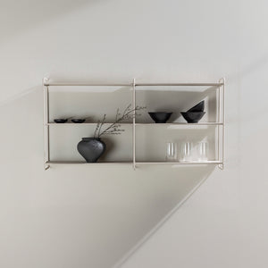 Wandregal Lio M in Farbe Beige von Kommodly