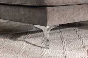 Ecksofa-Set Zeto Dunkelgrau in Farbe von kommodly