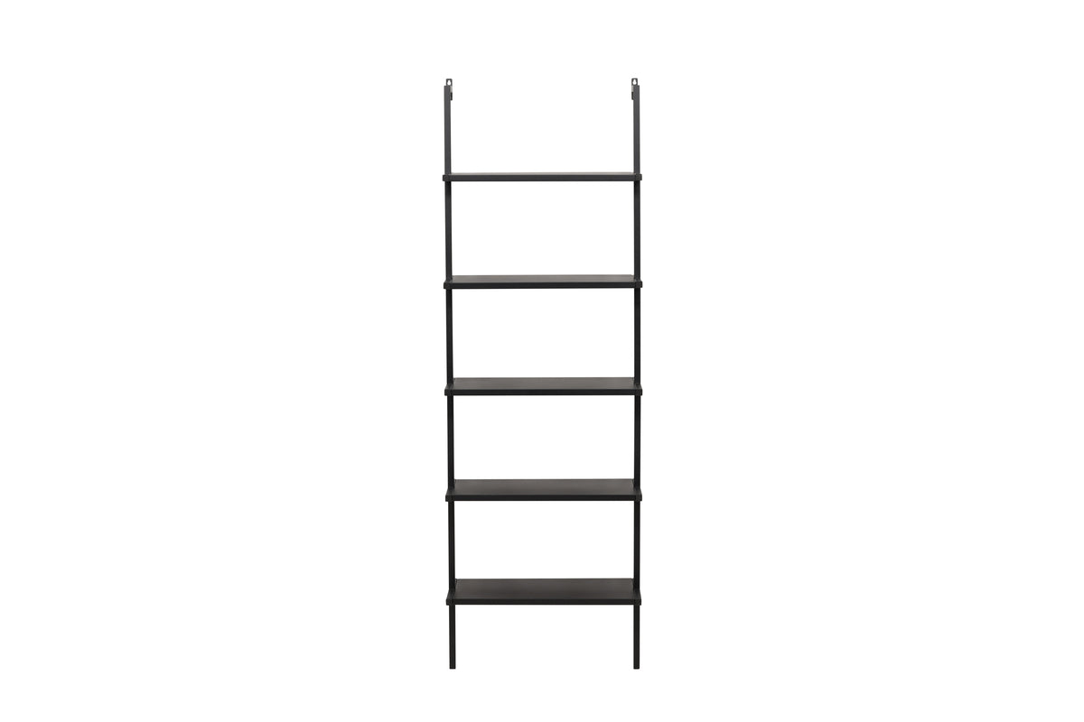 Wandregal Niro Schwarz in Farbe von kommodly