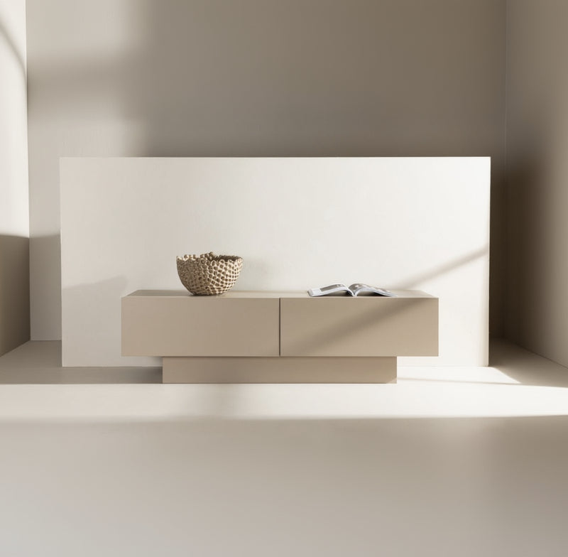 TV-Lowboard Keno in Farbe Beige von kommodly