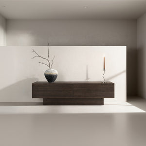 TV-Lowboard Keno in Farbe Mokka von kommodly