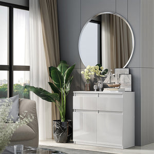 Noah Sideboard 80 cm / 2 Schubladen in Farbe von kommodly