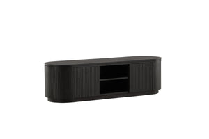 TV-Lowboard Kibo Schwarz in Farbe von kommodly