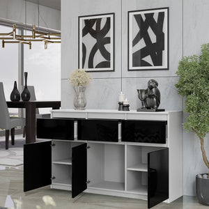 Noah Sideboard 120 cm / 3 Schubladen in Farbe von kommodly