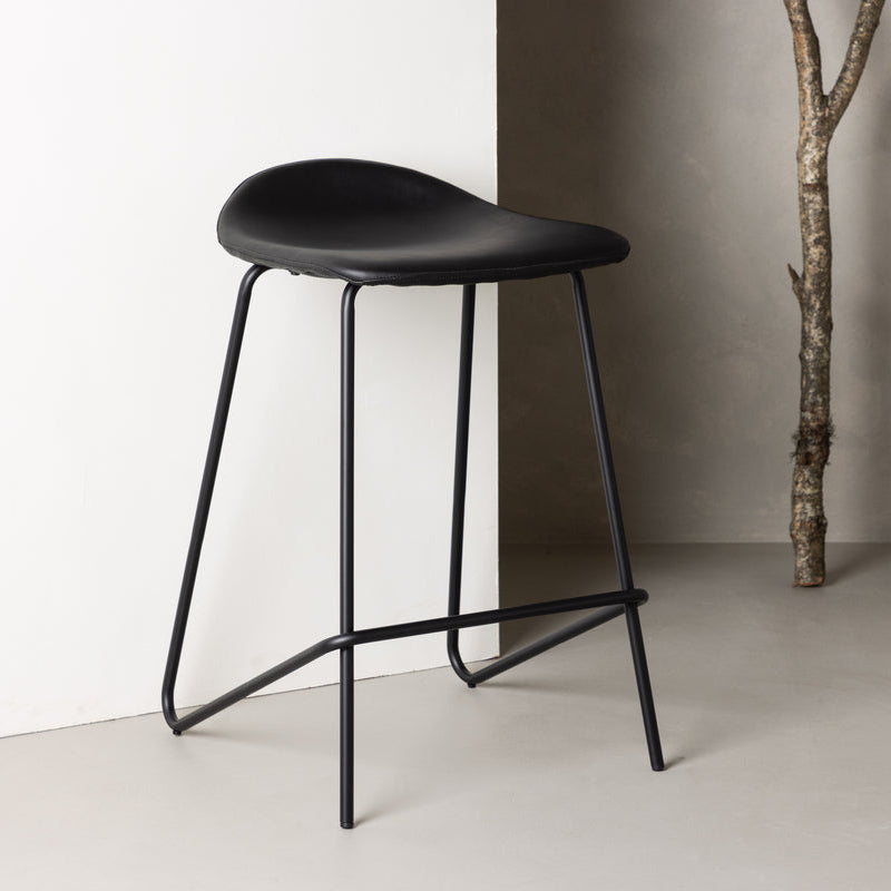 Barhocker Zay Schwarz 2er-Set in Farbe von kommodly