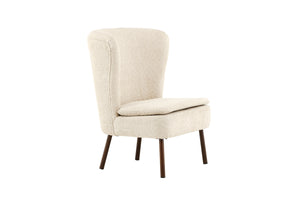 Sessel Fivo Beige Bouclé in Farbe von kommodly