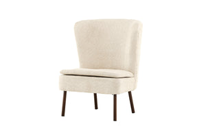 Sessel Fivo Beige Bouclé in Farbe von kommodly