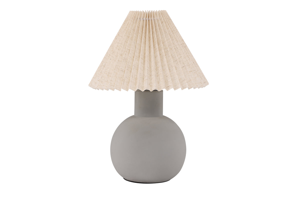 Tischlampe Lova Grau in Farbe von kommodly