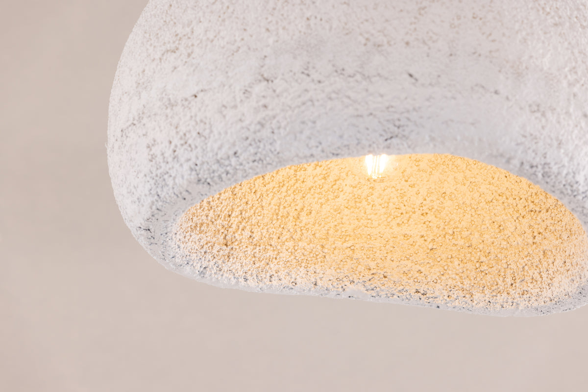 Hängeleuchte Kora Weiß in Farbe von kommodly