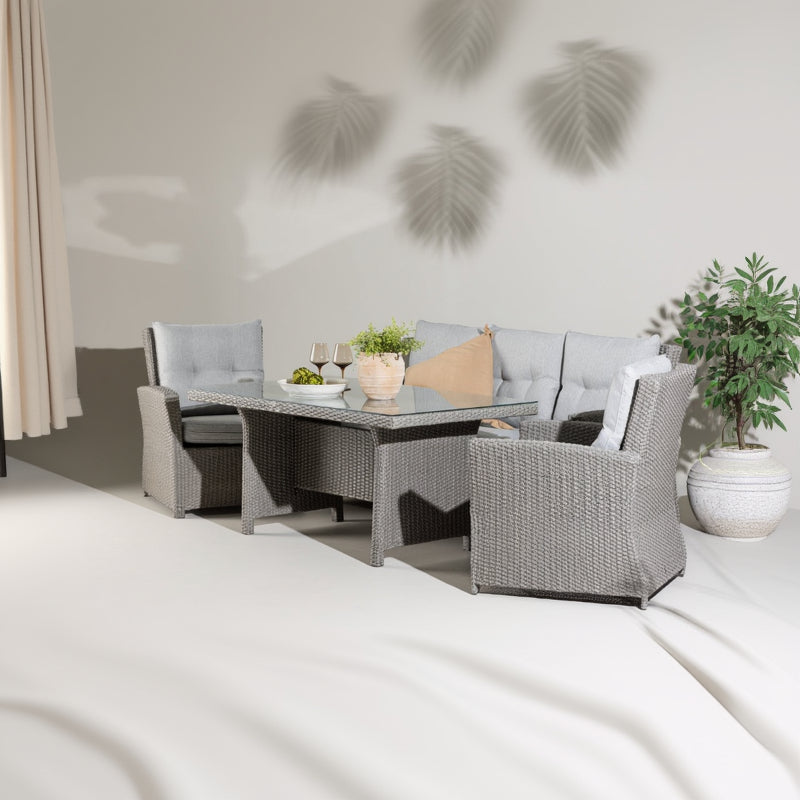 Lounge-Set Goro in Farbe Grau von kommodly