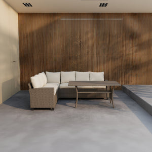 Lounge-Set Goro in Farbe Mokka von kommodly