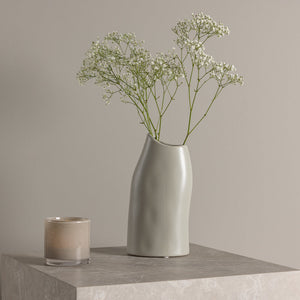 Vase Kayo in Farbe Hellgrau von kommodly