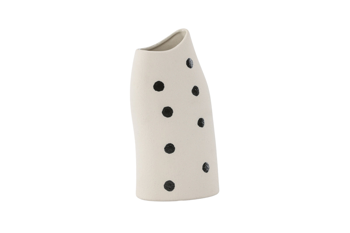 Vase Pipa Weiß in Farbe von kommodly