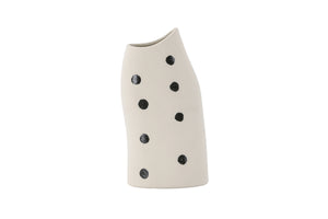 Vase Pipa Weiß in Farbe von kommodly