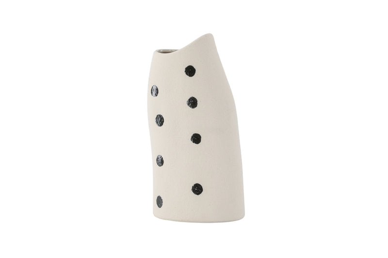 Vase Pipa Weiß in Farbe von kommodly
