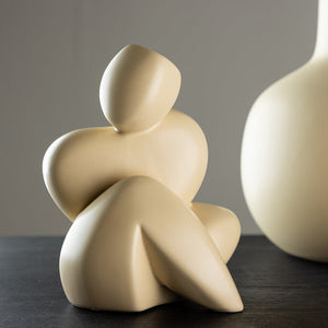 Dekorative Figur Lumi in Farbe Gelb von kommodly