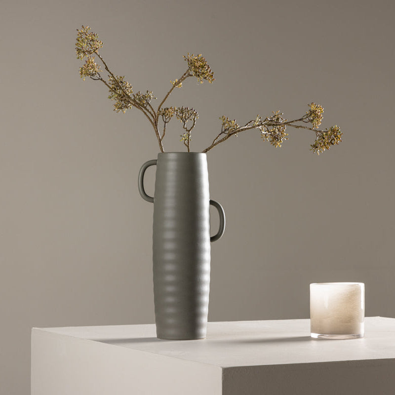Vase Gala in Farbe Dunkelgrau von kommodly