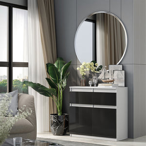 Noah Sideboard 80 cm / 2 Schubladen in Farbe von kommodly