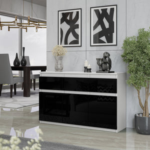 Noah Sideboard 120 cm / 3 Schubladen in Farbe von kommodly