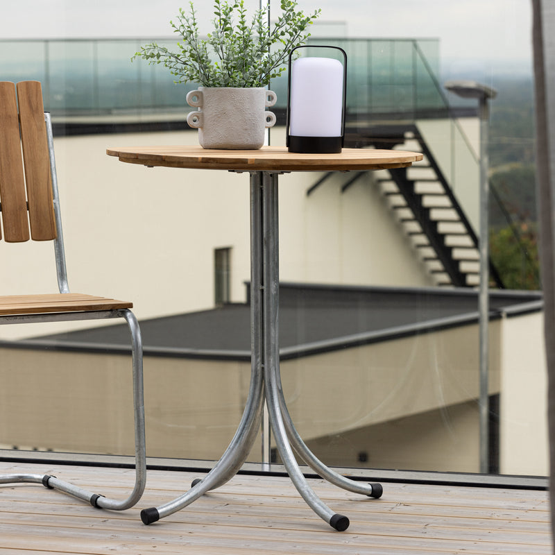 Café-Tisch Tero Teak Natur in Farbe von kommodly