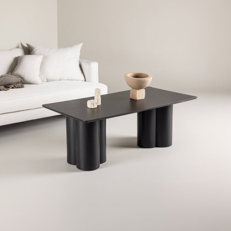 Sofatisch Riko in Farbe Schwarz von kommodly