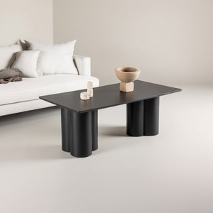 Sofatisch Riko in Farbe Schwarz von kommodly